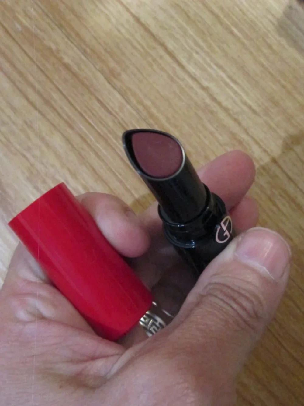 Giorgio Armani lip power long wear vivid color lipstick shade 404 BNIB